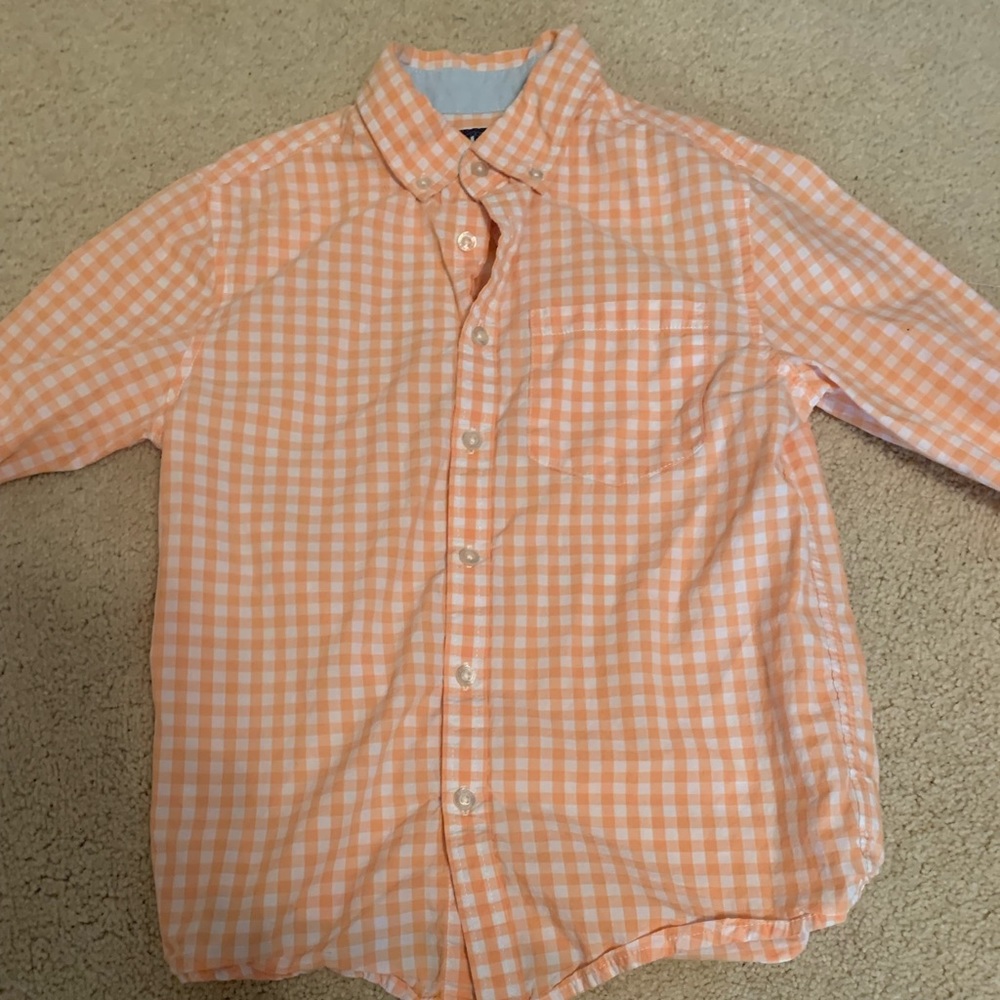 Orange long sleeve shirt used